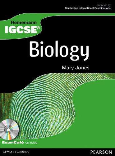 Heinemann IGCSE Biology Student Book with Exam Cafe CD - Mary Jones