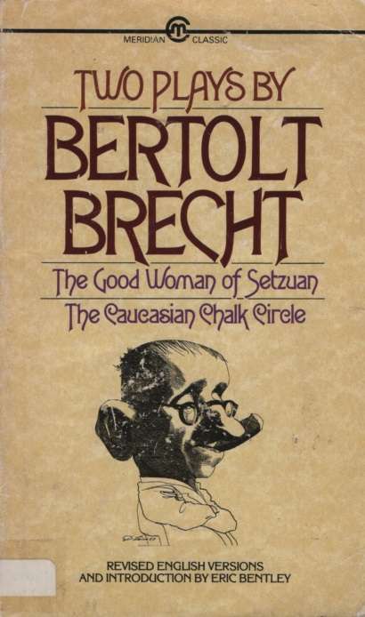 TWO PLAYS BY BERTOLT BRECHT SECONDHAND - BENTLEY,E