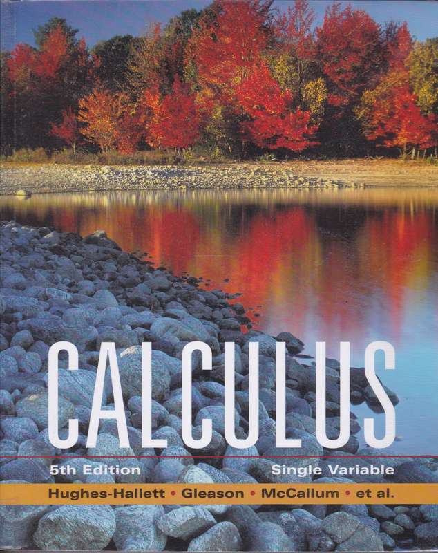 CALCULUS VARIABLE SECONDHAND - HUGHES-HALLET,D