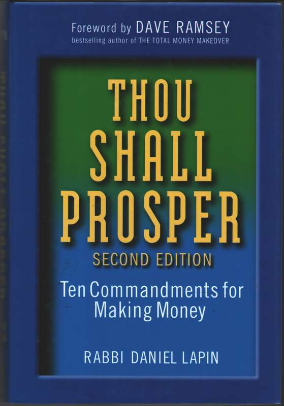 Thou Shall Prosper - Rabbi Daniel Lapin