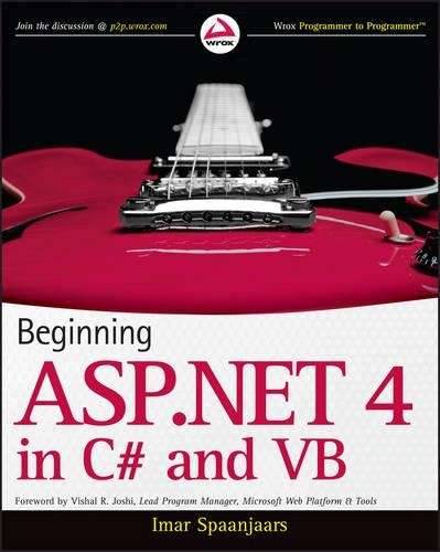 BEGIN ASP NET FOUR SHARP & VB 2H SECONDHAND - SPANJAARS,I