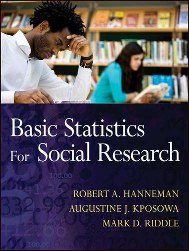 Basic Statistics for Social Research - Robert A. Hanneman