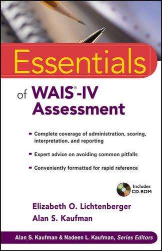 Essentials of WAIS-IV Assessment - Elizabeth O. Lichtenberger