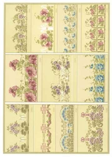 150 Full-Color Art Nouveau Patterns and Designs - Friedrich Wolfrum and Co.