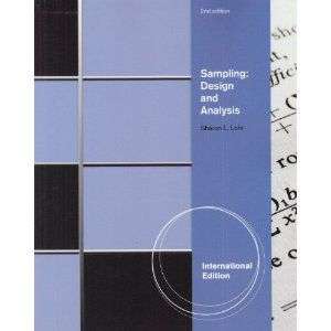 SAMPLING DESIGN&ANALYSIS 2ED 2H SECONDHAND - LOHR,S