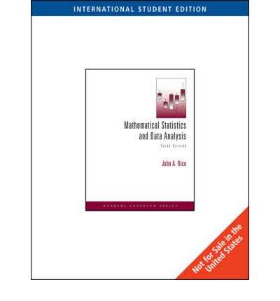 MATH STATISTICS & DATA ANALYSIS 2H SECONDHAND - RICE