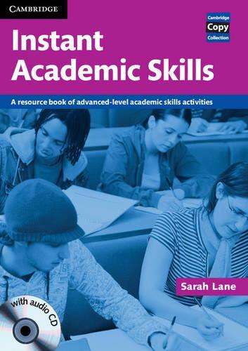 Cambridge Copy Collection: Instant Academic Skills with Audio CD: A  - Sarah Lane