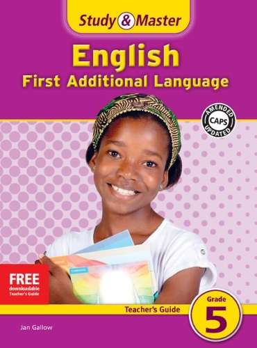 Study and Master English Grade 5 Teacher's File - ENG-GR5