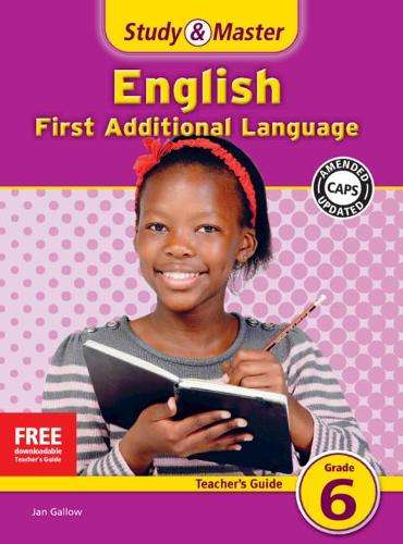 Study and Master English Grade 6 Teacher's File - ENG-GR6