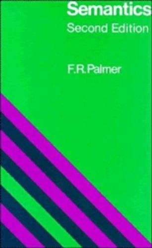 Semantics - Frank Robert Palmer