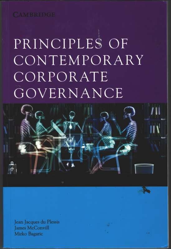 Principles of Contemporary Corporate Governance - Jean du Plessis