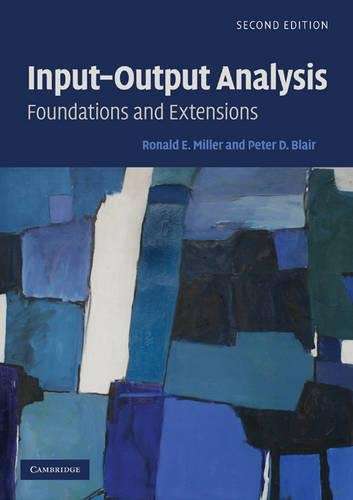 Input-Output Analysis - Ronald E. Miller