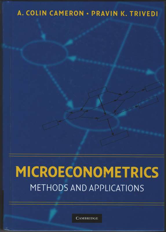 Microeconometrics - A. Colin Cameron