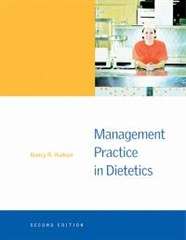 Management Practice in Dietetics - Nancy Hudson