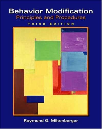 Behavior Modification - Raymond G. Miltenberger