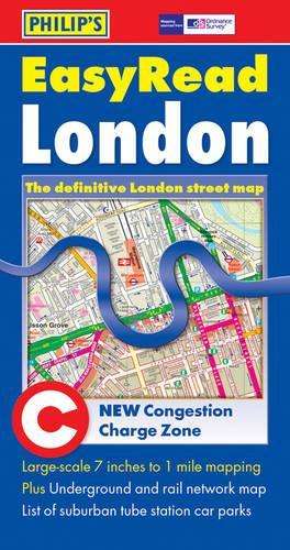 Philip's Street Map EasyRead London - PHILIPS
