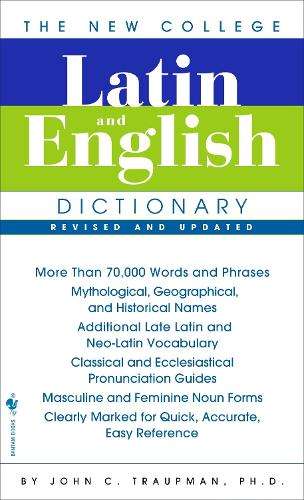 \New College Latin & English Dictionary - By (author)"