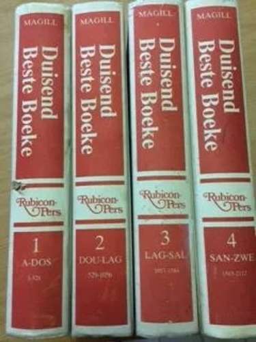 Duisend Beste Boeke: v.1-4 - MAGILL,F