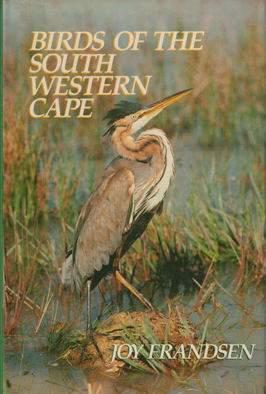 BIRDS OF THE SOUTH WESTERN CAPE SECONDHAND - FRANDSEN,J