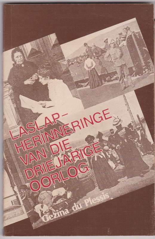 Laslap-Herinnering van die Driejarige Oorlog - Du Plessis, Gezina
