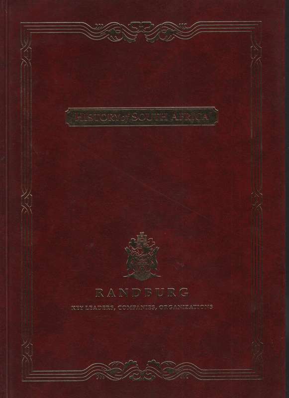 HIST OF SA RANDBURG SECONDHAND - ANON