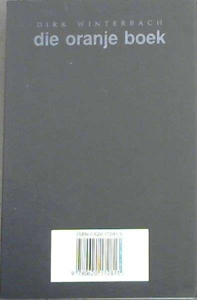 ORANJE BOEK - WINTERBACH,D