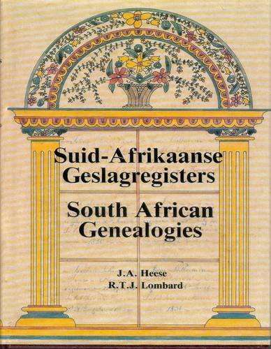 Suid-Afrikaanse Geslagregisters / A-C / South African Genealogies: V - Heese, J. A.