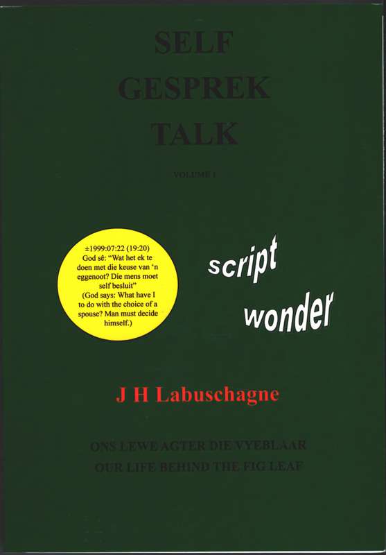 SELFGESPREK - LABUSCHAGNE,JH