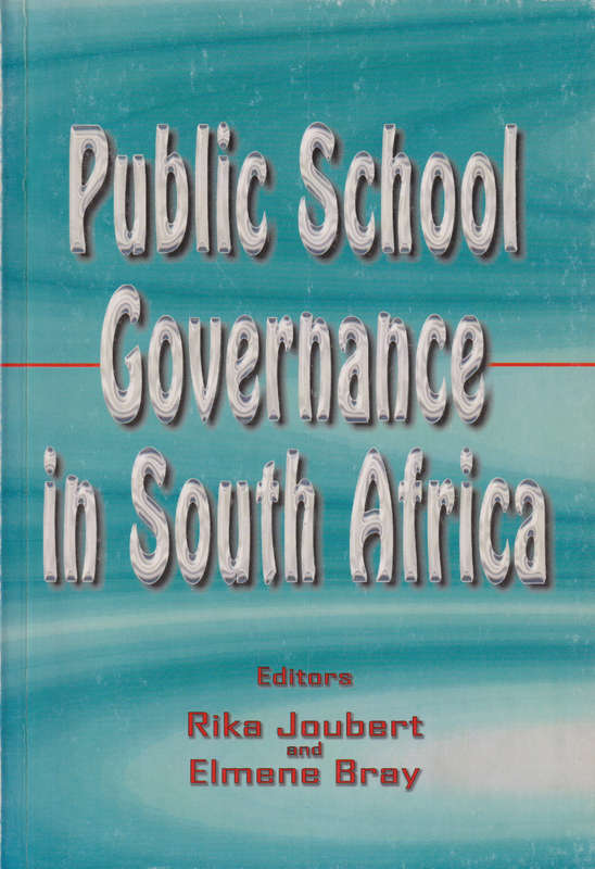 PUBLIC SCHOOL GOVERNANCE IN SA - JOUBERT,R