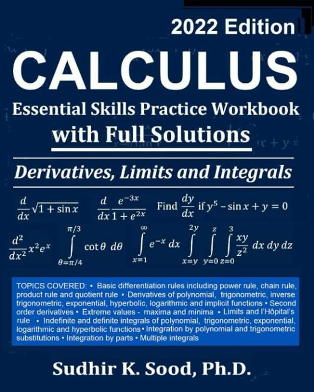 WORKBOOK FOR CALCULUS - STEYN