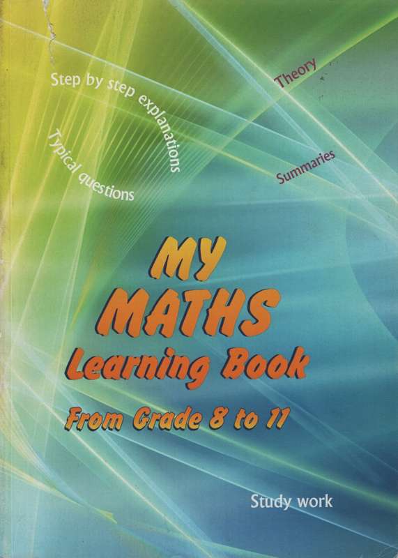 MY MATHS LEARNING BOOK SG SECONDHAND - MATHS-SG