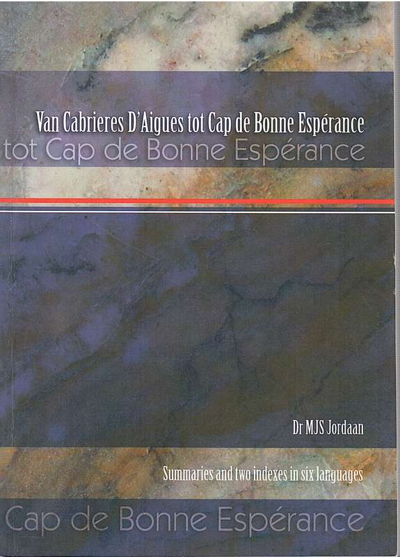 VAN CABRIERES DAIGUES TOT CAP DE BONNE SECONDHAND - JORDAAN,M