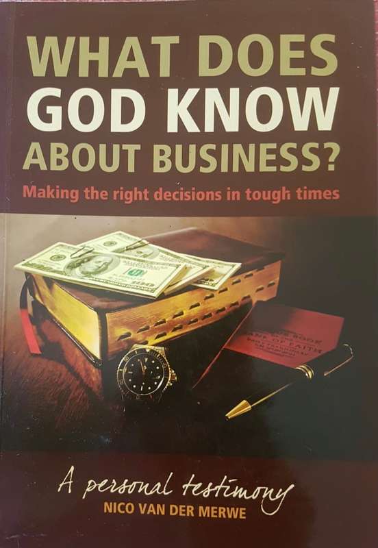 WHA DOES GOD KNOW ABOUT BUSINESS - VANDERMERWE