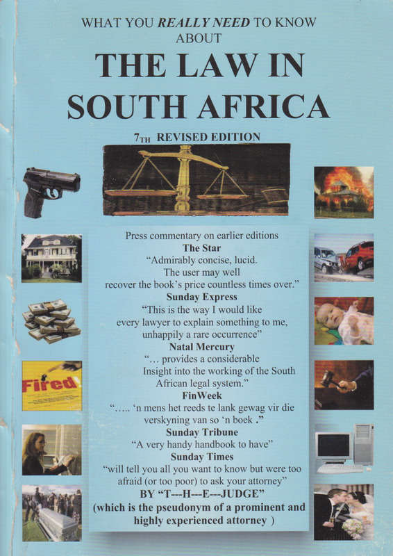 LAW IN SOUTH AFRICA 7ED - THEJUDGE