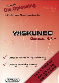 NUWE OPLOSSING WISKUNDE GR11 SG CAPS - OPLOSSING