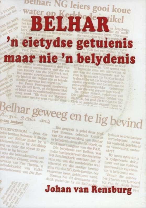 BELHAR N EIETYDSE GETUIENIS MAAR NIE N B - VANRENSBURG,J