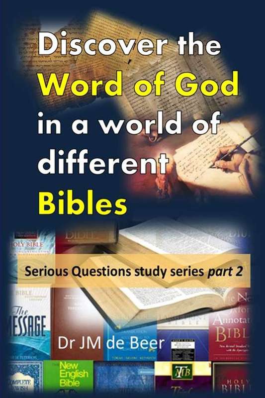 DISCOVER THE WORD OF GOD IN A WORLD OF - DEBEER,JM