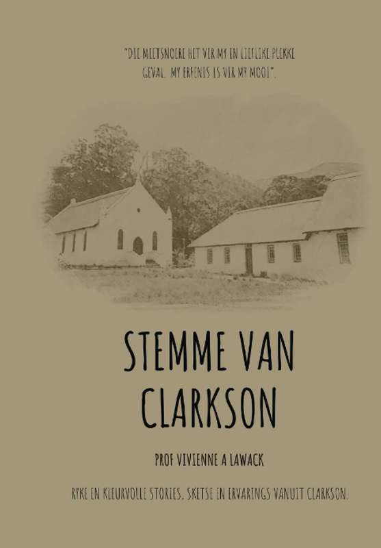 STEMME VAN CLARKSON - LAWACH,V