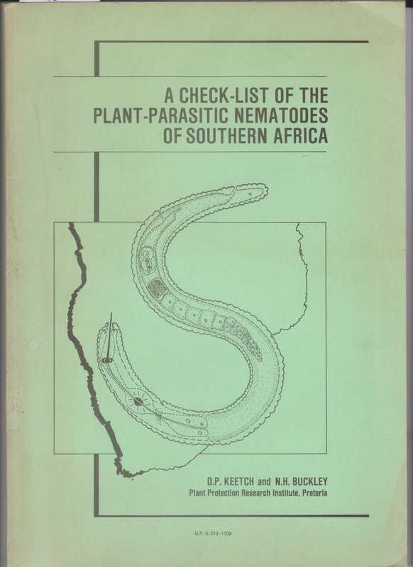 CHECKLIST OF THE PLANT PARASITIC NEMATOD - KEETCH,DP