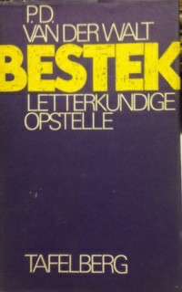 BESTEK LETTERKUNDIGE OPSTELLE - VANDERWALT,PD