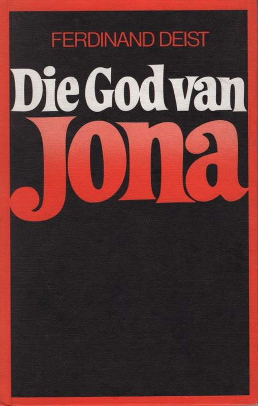 DIE GOD VAN JONA 2H SECONDHAND - DEIST,F