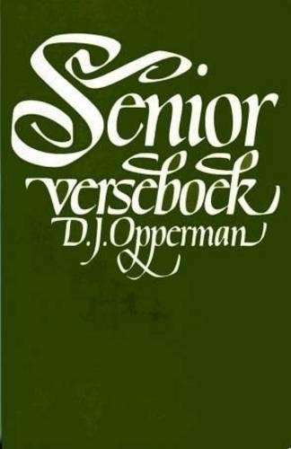 Senior verseboek - OPPERMAN,D