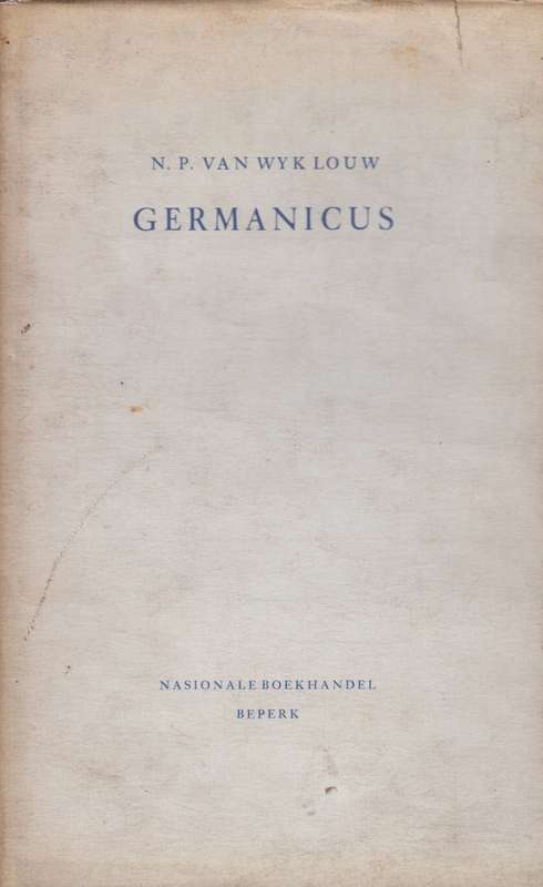 GERMANICUS SECONDHAND - LOUW,NPVW