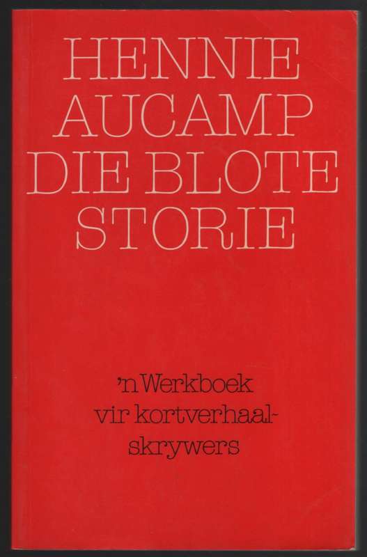 BLOTE STORIE SECONDHAND - AUCAMP,H