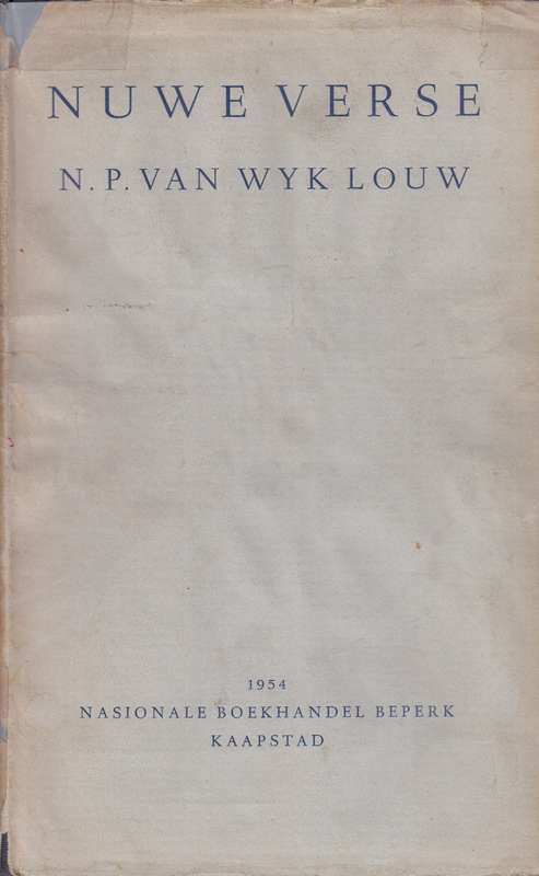 Nuwe Verse - LOUW,N