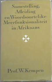 Samestelling Afl Woordsrt Meerfunk Afr - KEMPEN,W