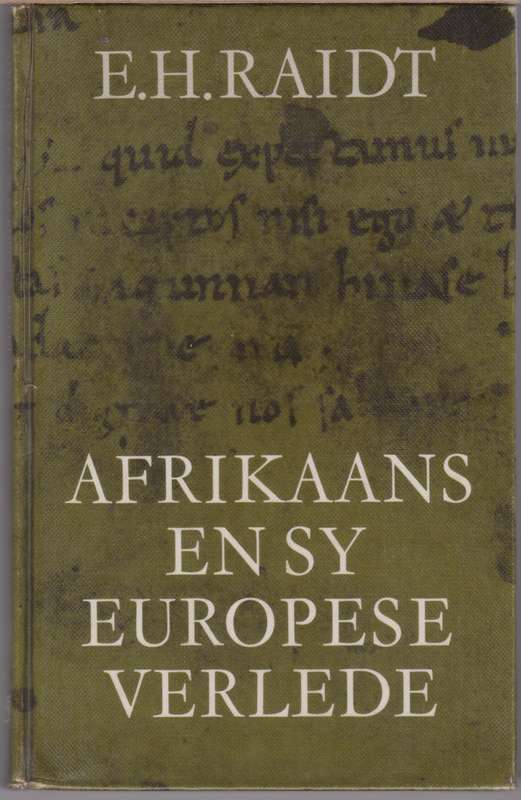 AFR & SY EUROPESE VERLEDE SECONDHAND - RAIDT,EH