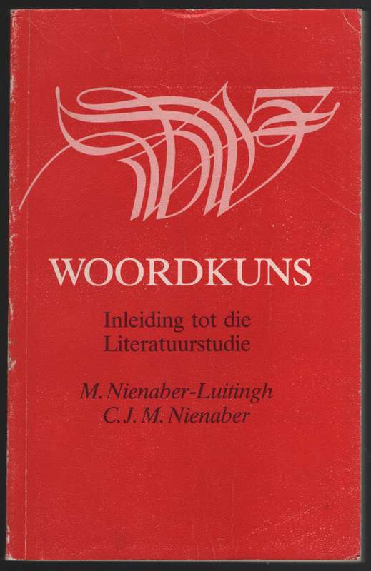 WOORDKUNS INLEIDING TOT LITERATUUR SECONDHAND - NIENABER-LUITINGH,M