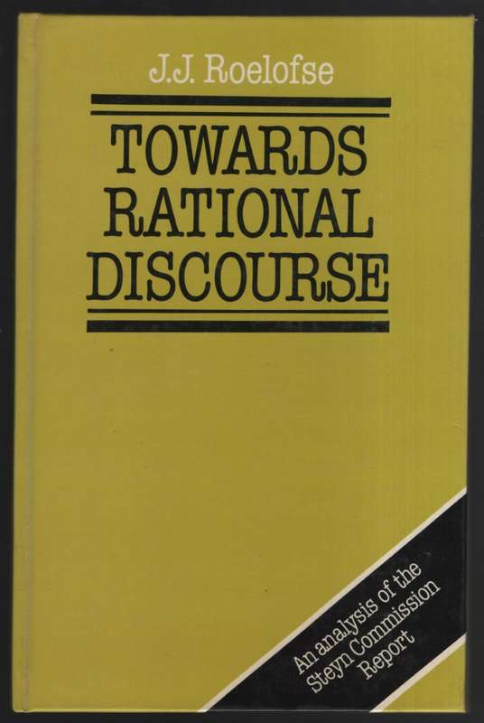 Towards Rational Discourse - Roelofse, J. J.