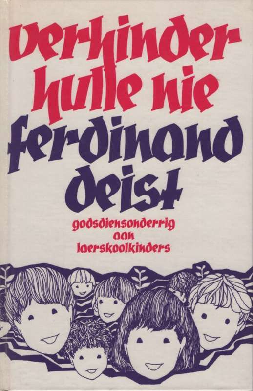VERHINDER HULLE NIE SECONDHAND - DEIST,F